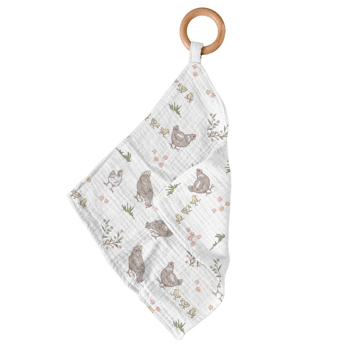 Farm Chickens Bamboo Newcastle Teether