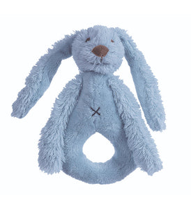 Deep Blue Rabbit Richie Rattle by Happy Horse