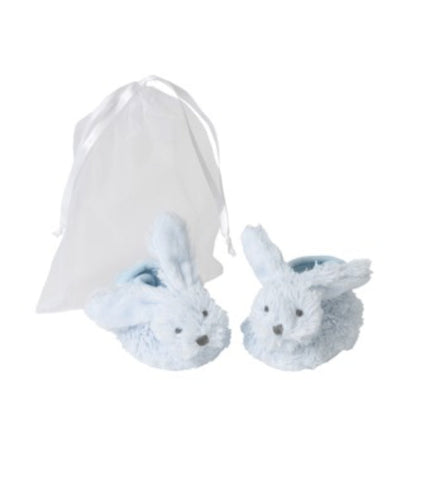 Blue Rabbit Richie Slippers in organza bag by Newcastle Classics