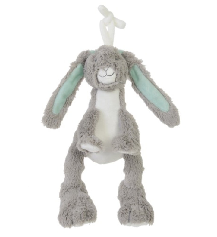 Grey Rabbit Twine no. 1 Plush Animal by Happy Horse