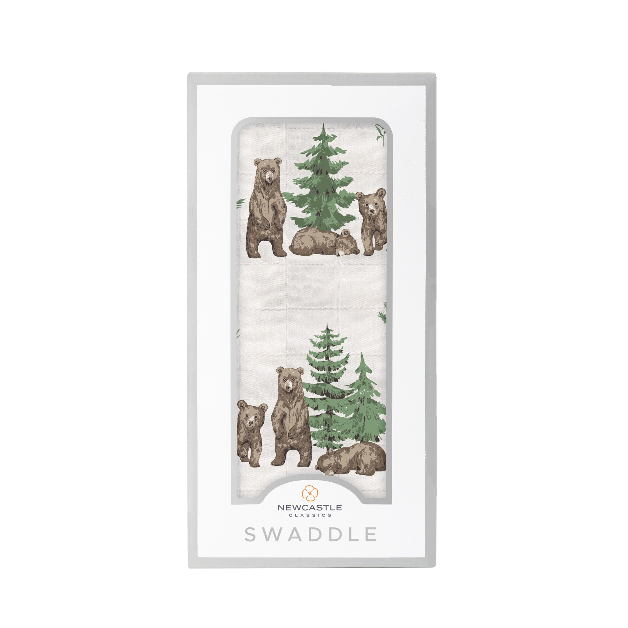 Wilderness Bear Bamboo Swaddle