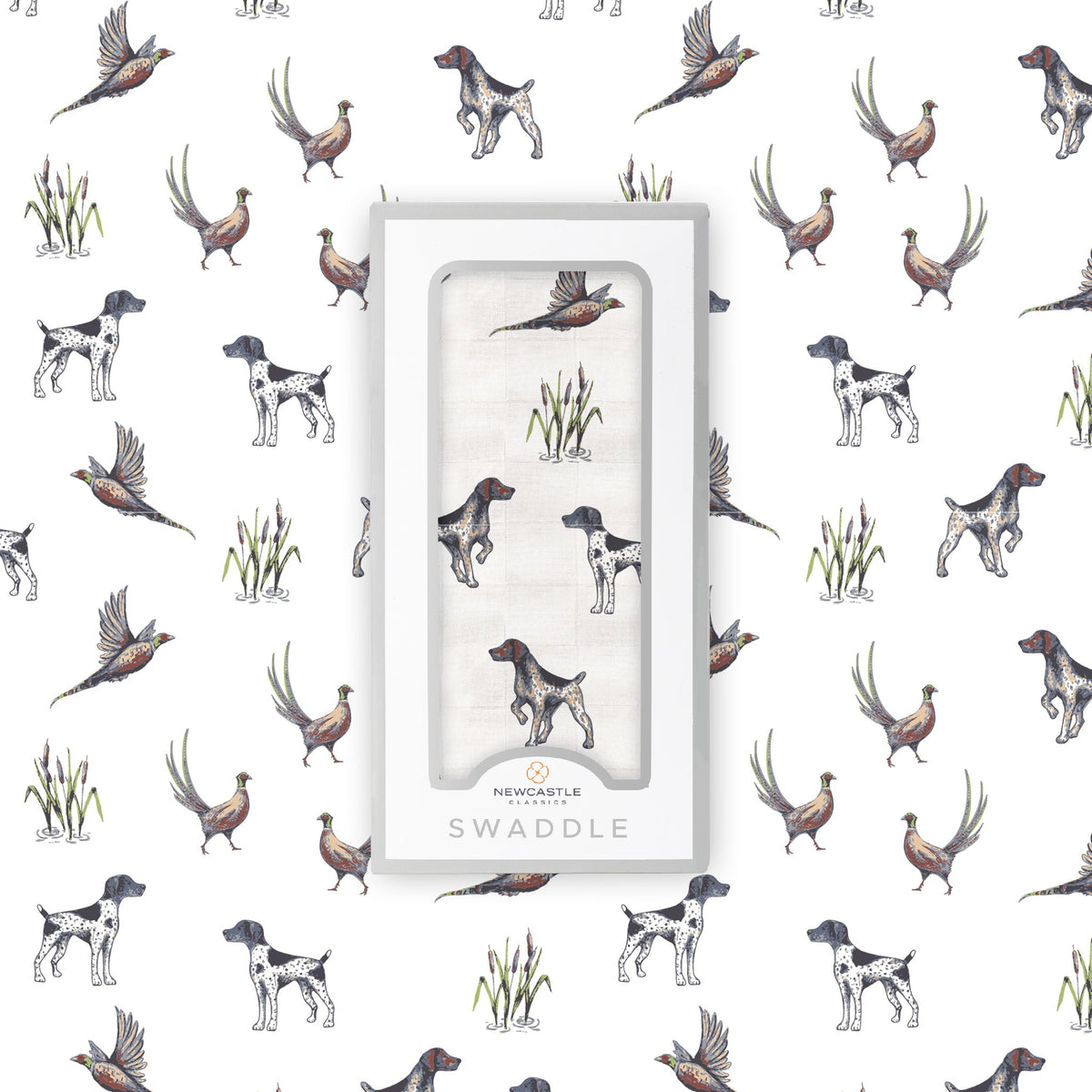 German Shorthaired Bamboo Swaddle