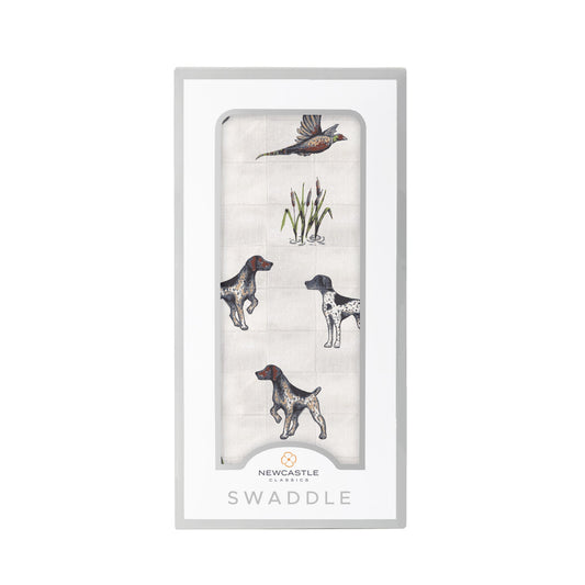 German Shorthaired Bamboo Swaddle