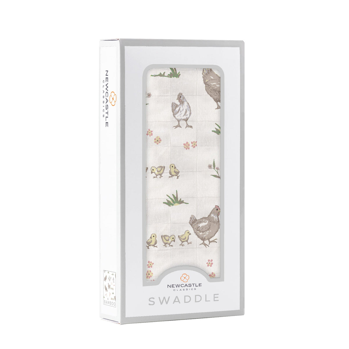 Farm Chickens Bamboo Swaddle