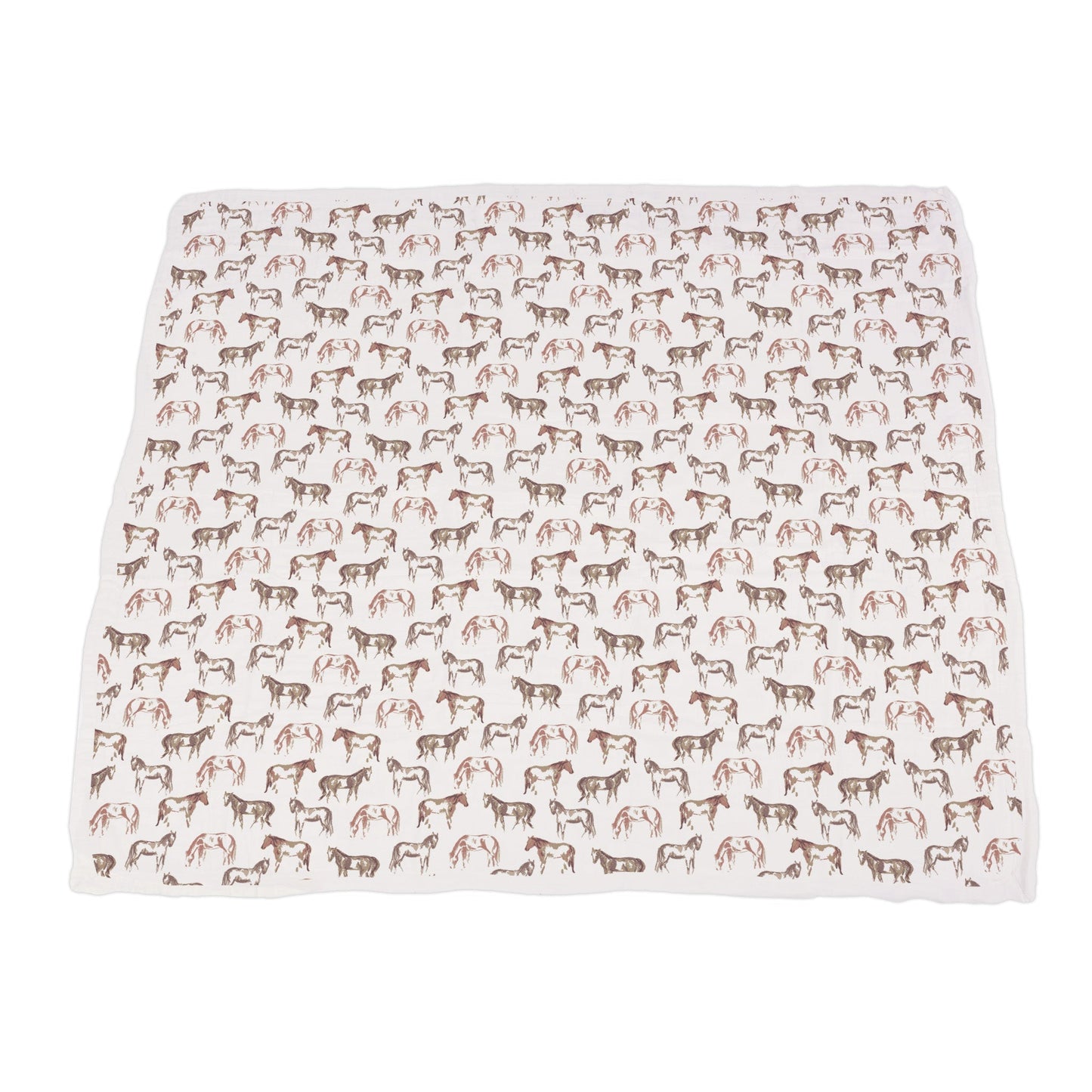 Wild Horses Bamboo Newcastle Blanket