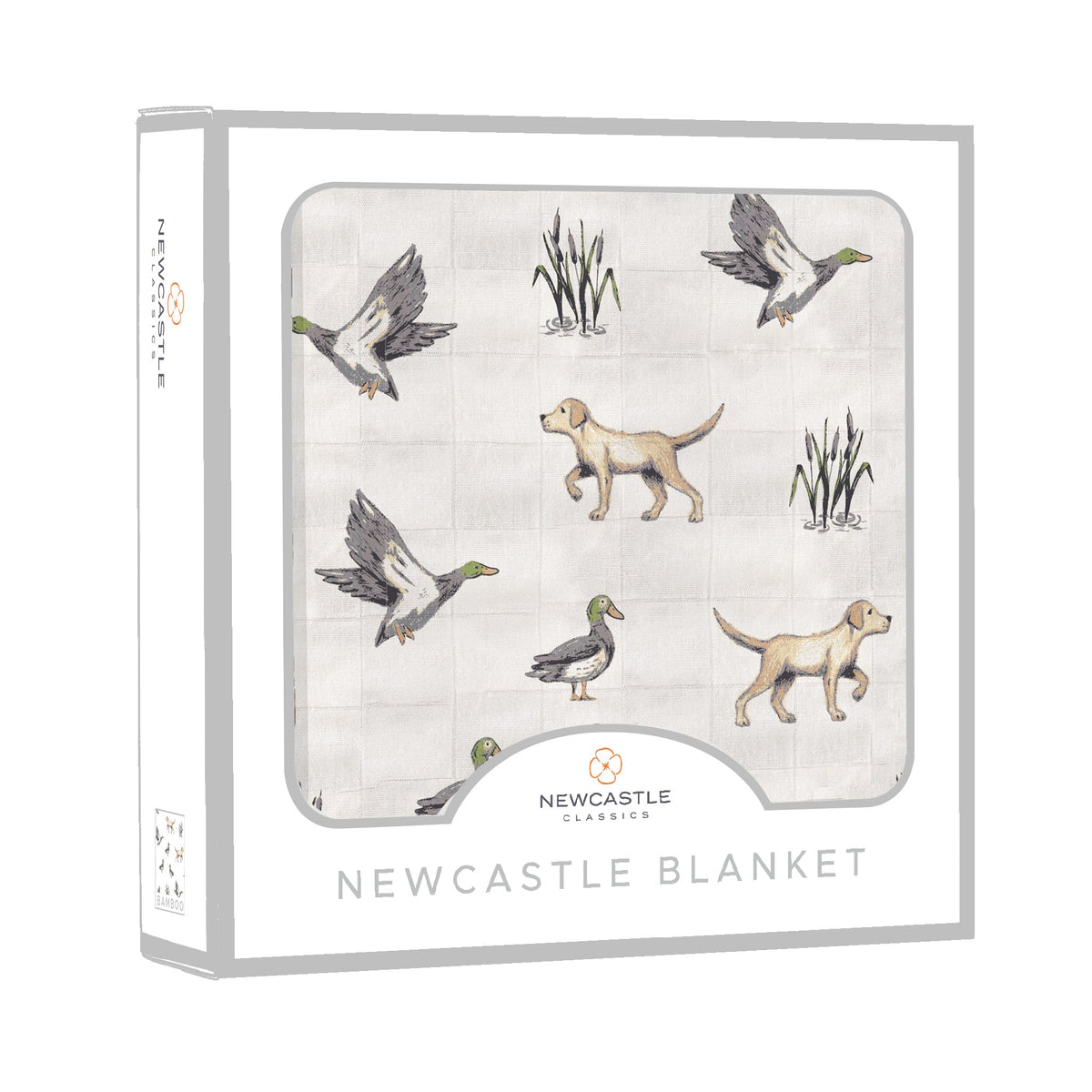 Lab & Ducks Bamboo Newcastle Blanket