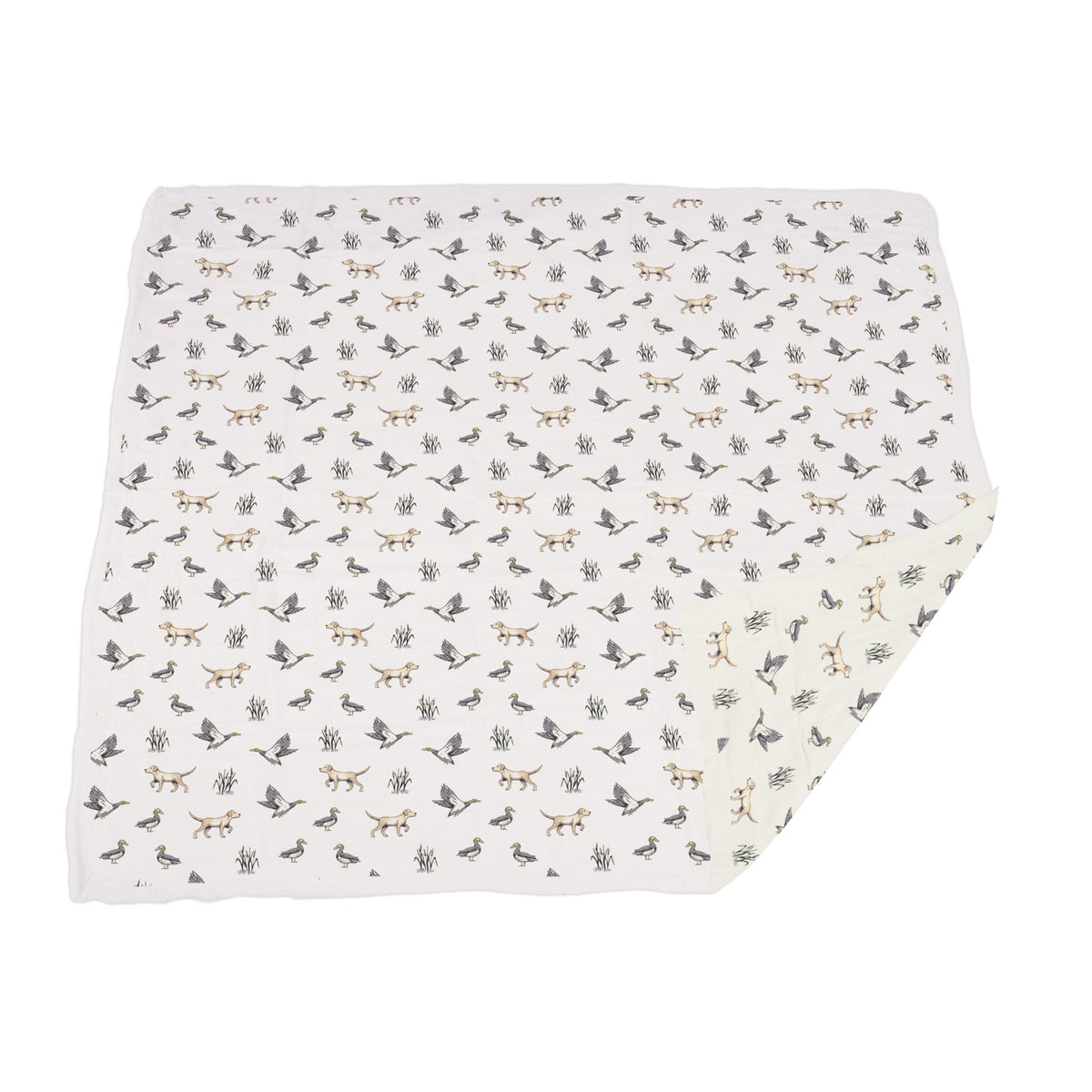 Lab & Ducks Bamboo Newcastle Blanket