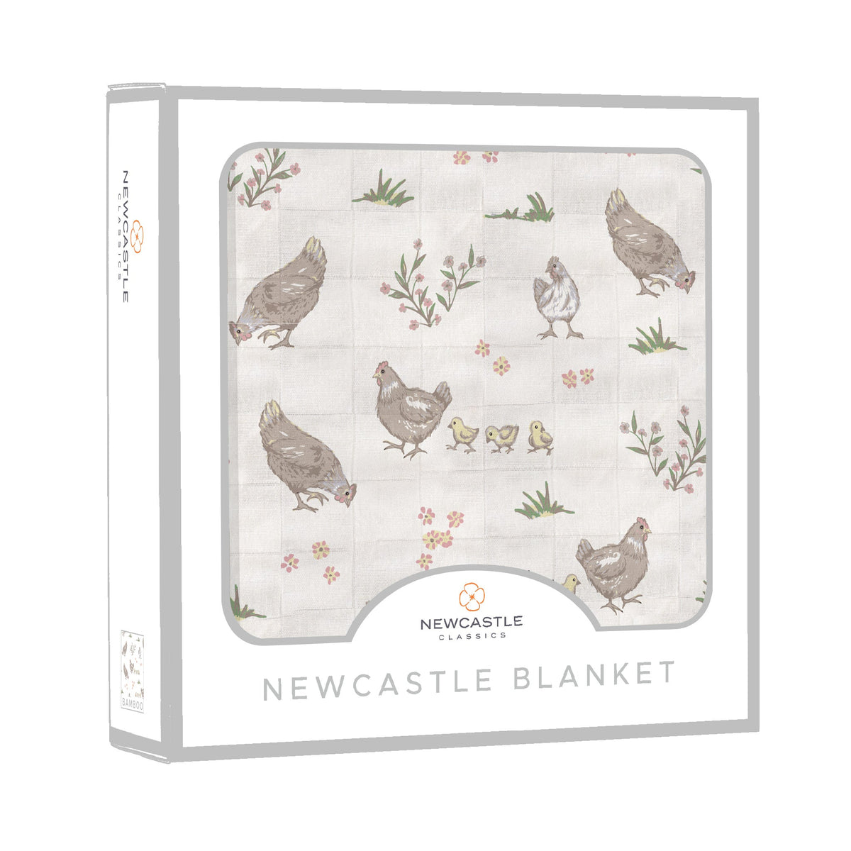 Farm Chickens Newcastle Blanket