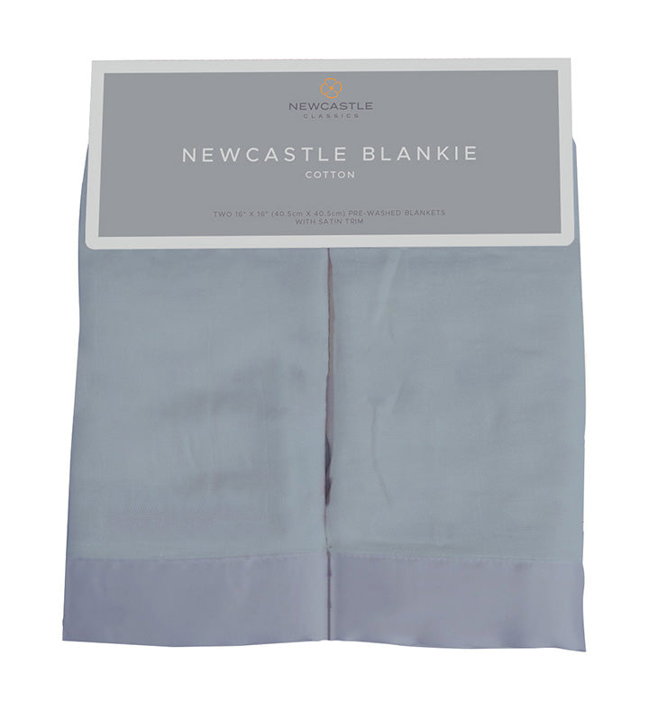 Blue Fog Cotton Newcastle Blankie