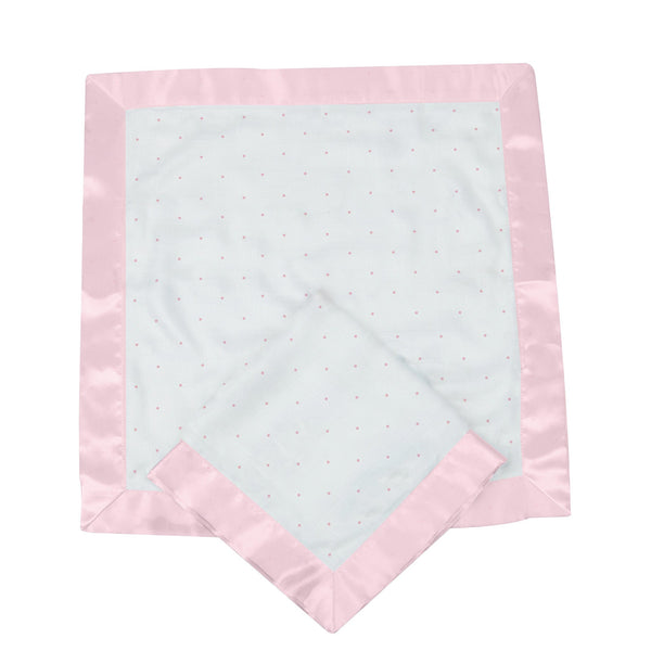 Pink Polka Dot Bamboo Newcastle Blankie