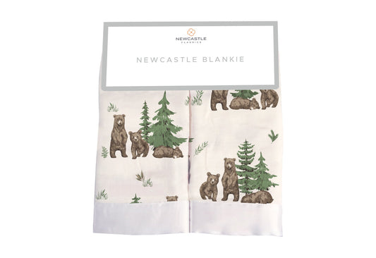 Wilderness Bear Bamboo Newcastle Blankie