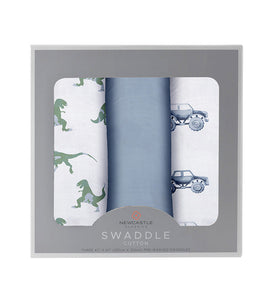 Rough Terrain Cotton Swaddle 3 Pack