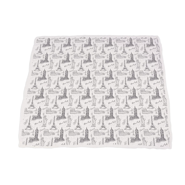 Pearl Polka Dot and London, Paris, New York Newcastle Blanket