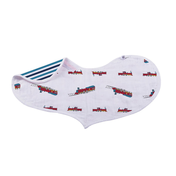 Ultimate Road Trip Bamboo Heart Bib 2PK