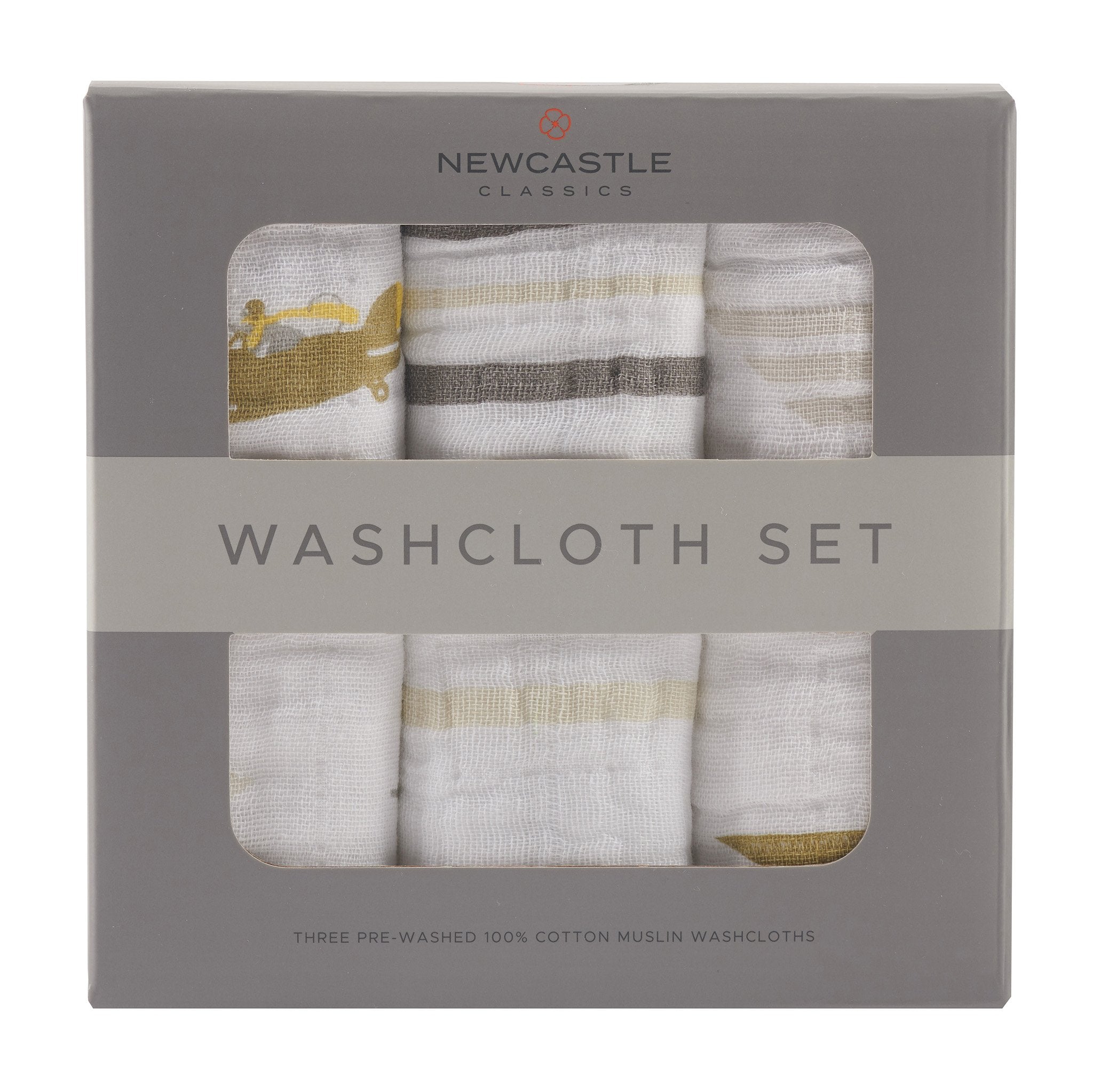 In the Sky Washcloth Set of 3
