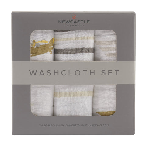 In the Sky Washcloth Set of 3